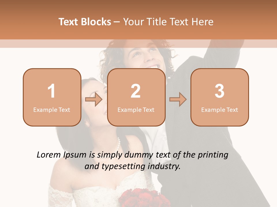 Dress Man Finger PowerPoint Template