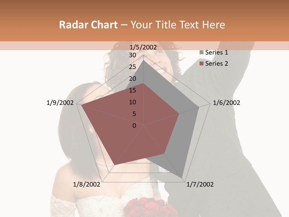 Dress Man Finger PowerPoint Template