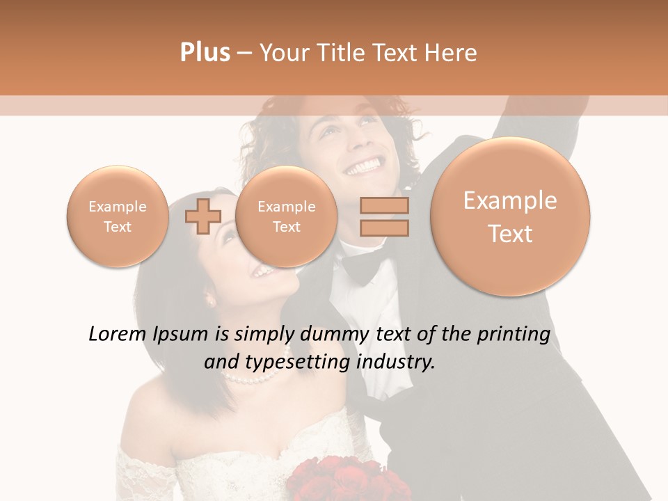 Dress Man Finger PowerPoint Template