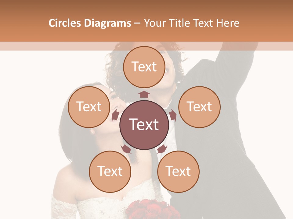 Dress Man Finger PowerPoint Template