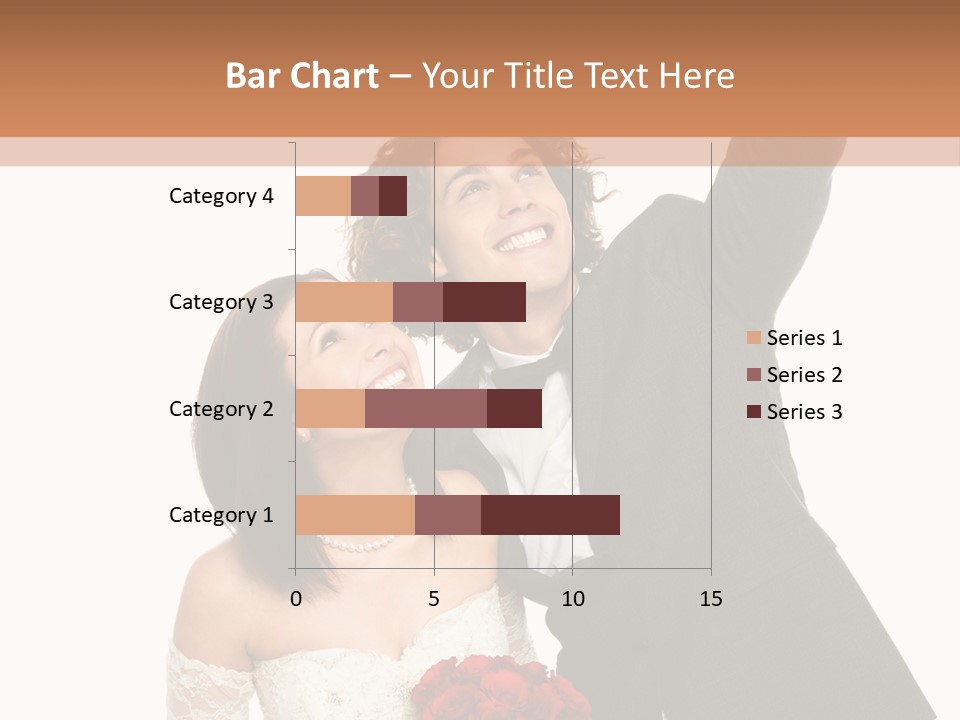 Dress Man Finger PowerPoint Template