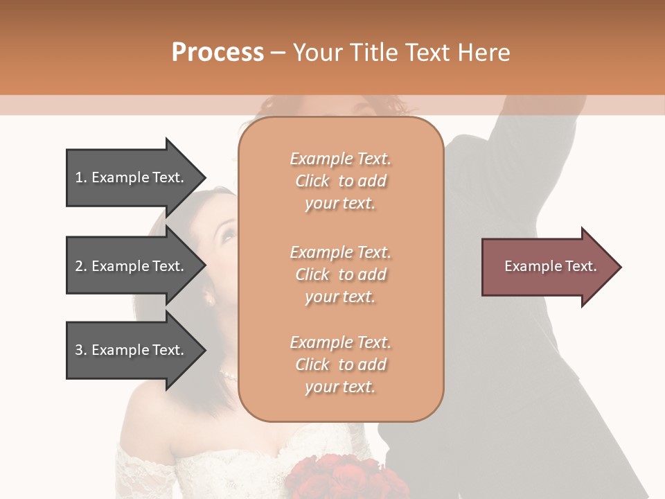 Dress Man Finger PowerPoint Template