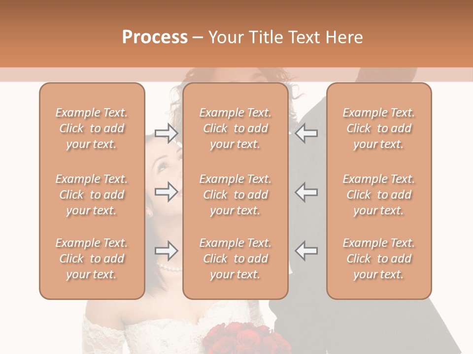 Dress Man Finger PowerPoint Template