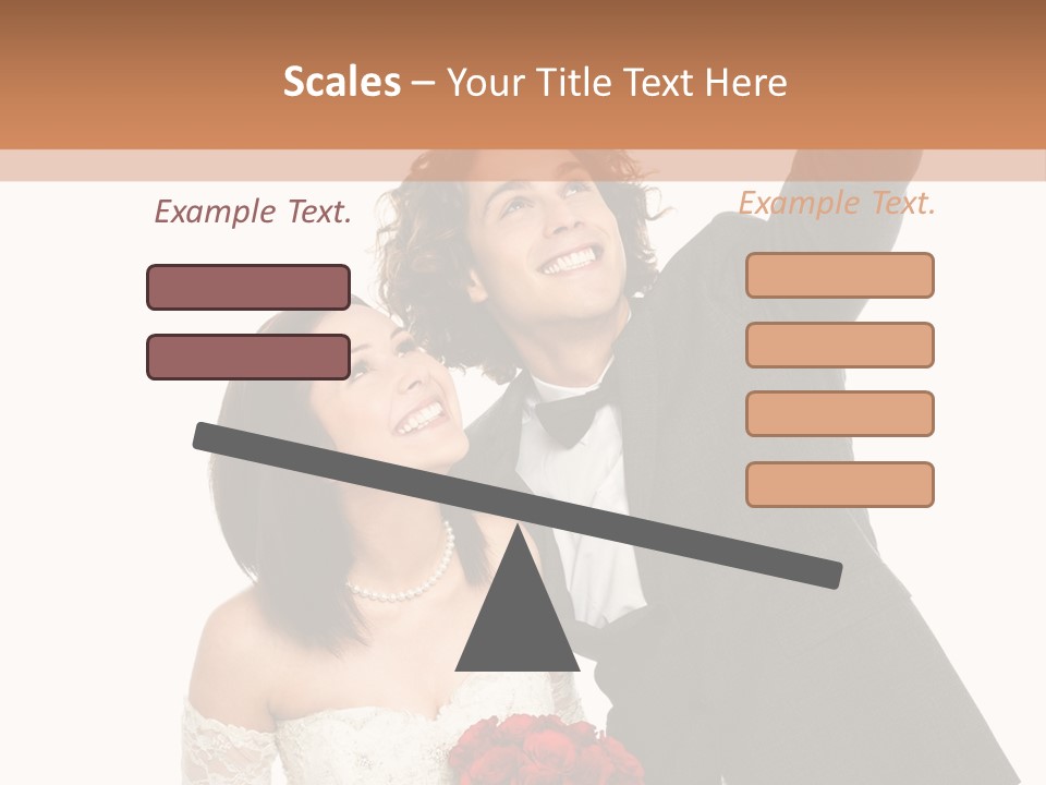 Dress Man Finger PowerPoint Template