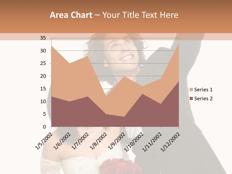 Dress Man Finger PowerPoint Template