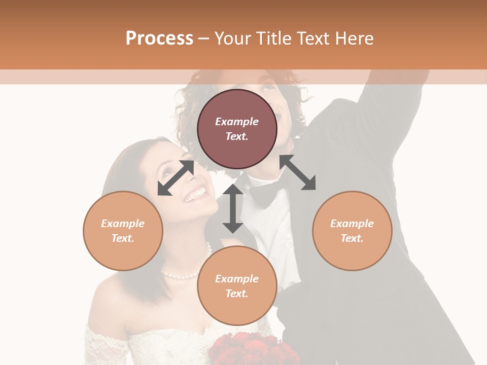 Dress Man Finger PowerPoint Template