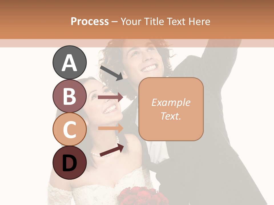 Dress Man Finger PowerPoint Template