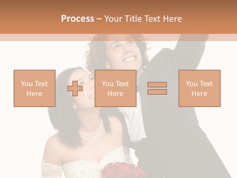 Dress Man Finger PowerPoint Template