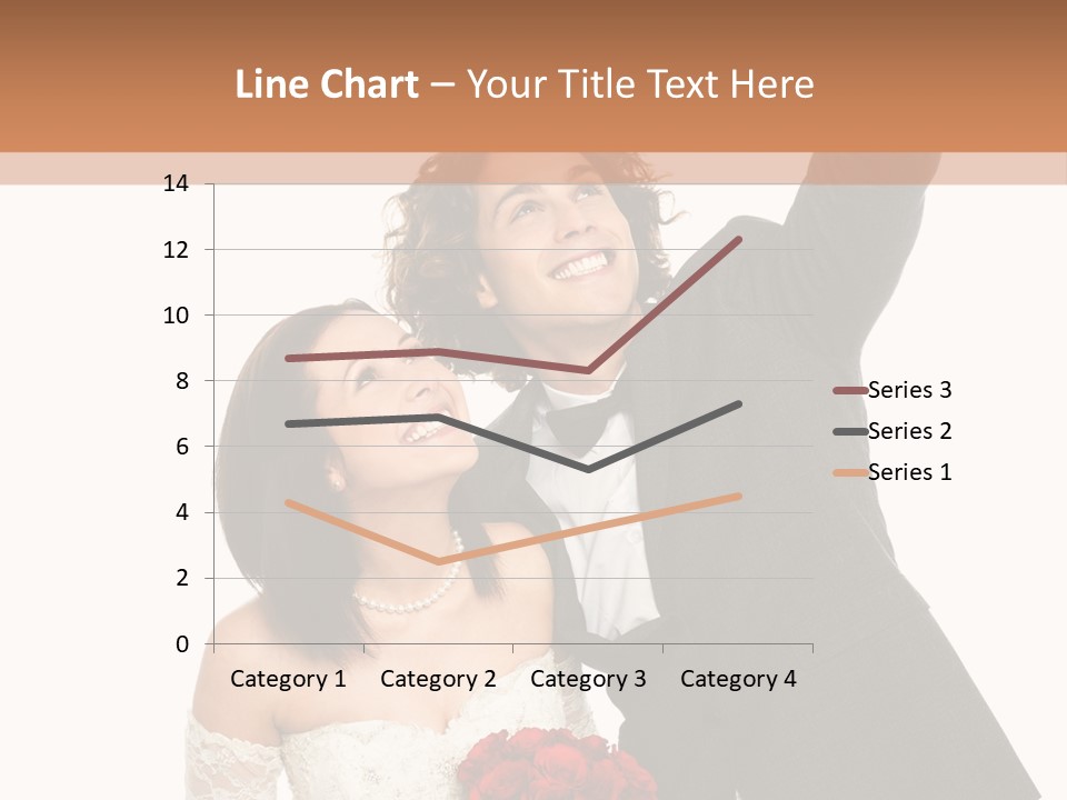 Dress Man Finger PowerPoint Template