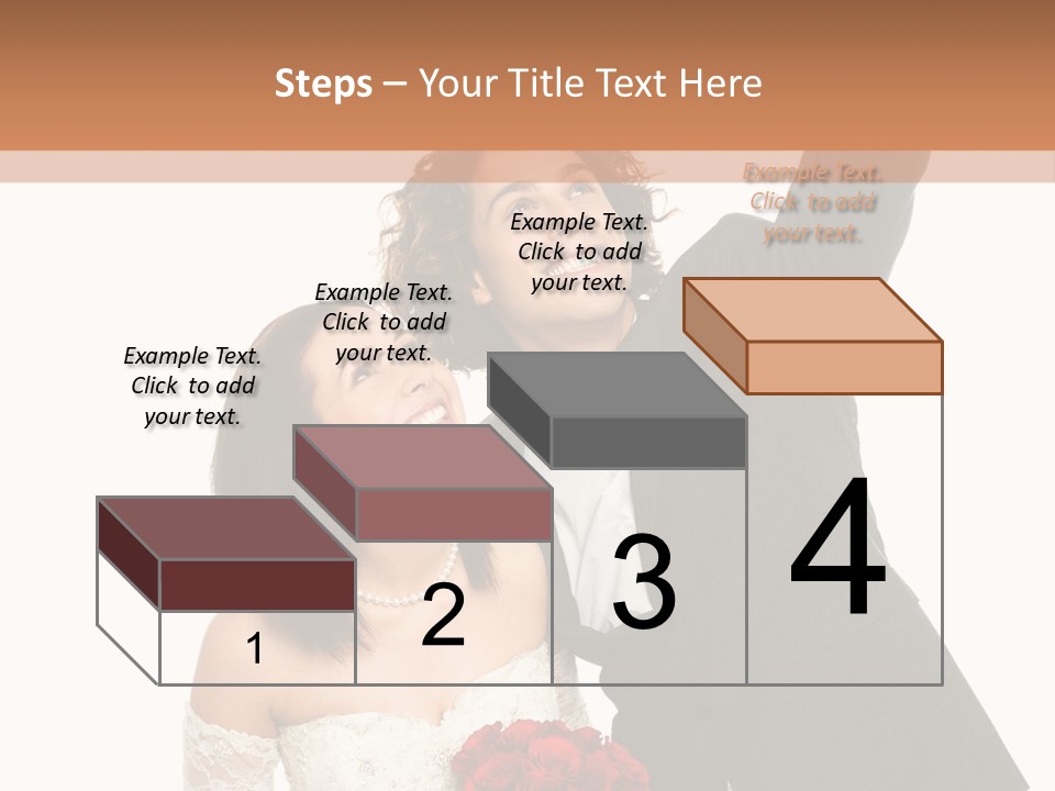 Dress Man Finger PowerPoint Template