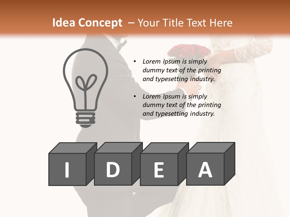 Young Smiling Love PowerPoint Template