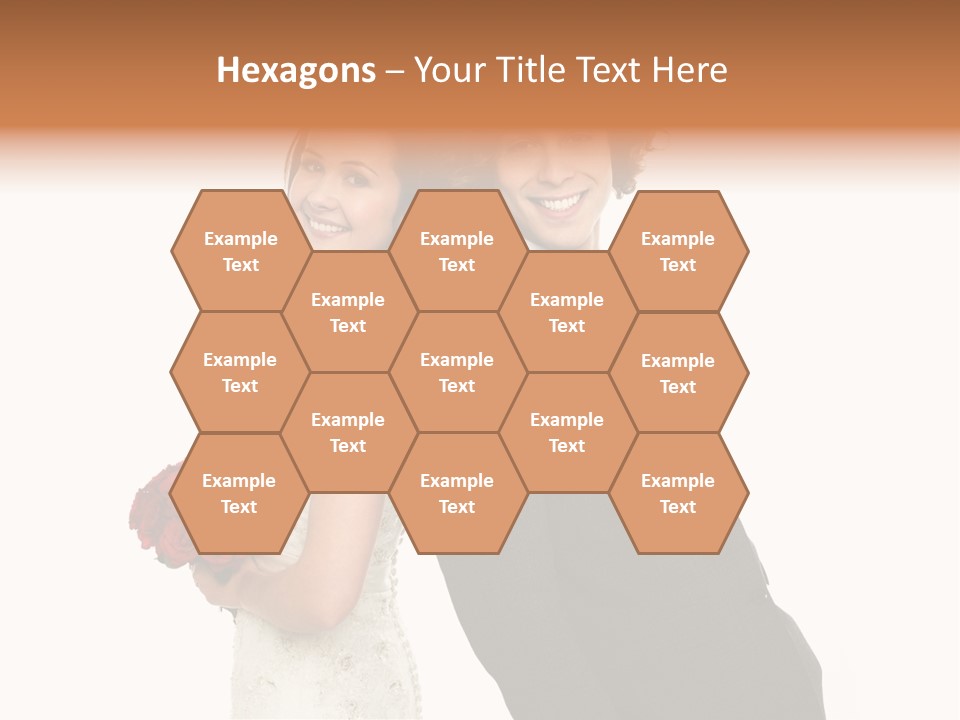 Groom Smiling Adorable PowerPoint Template