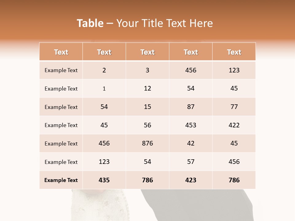 Groom Smiling Adorable PowerPoint Template