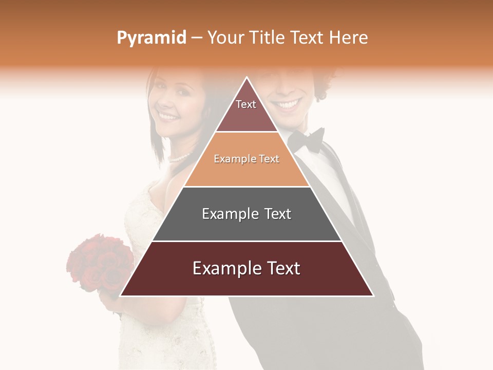 Groom Smiling Adorable PowerPoint Template