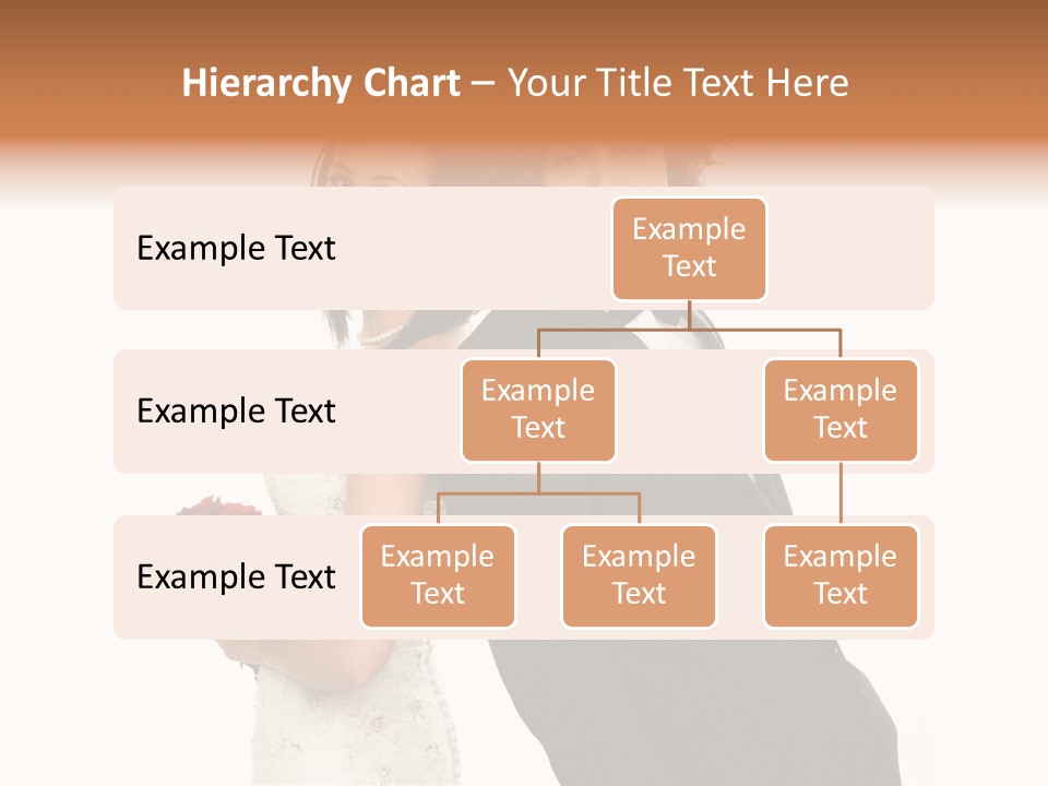 Groom Smiling Adorable PowerPoint Template