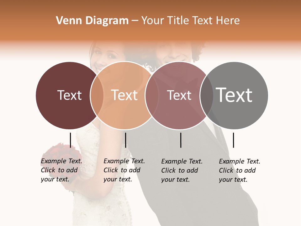 Groom Smiling Adorable PowerPoint Template
