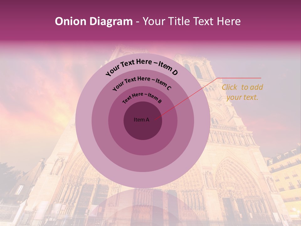 Daybreak Bell Tower Chandelier PowerPoint Template