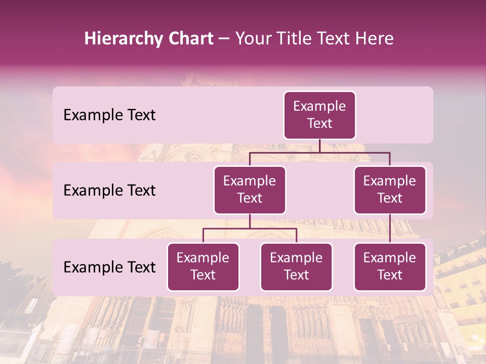 Daybreak Bell Tower Chandelier PowerPoint Template