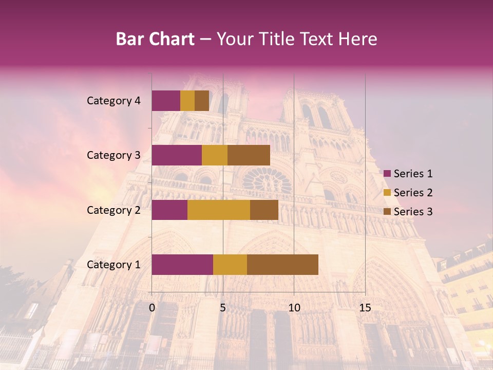 Daybreak Bell Tower Chandelier PowerPoint Template