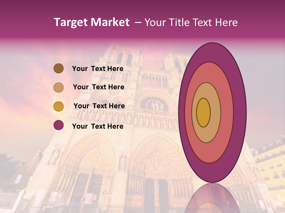 Daybreak Bell Tower Chandelier PowerPoint Template