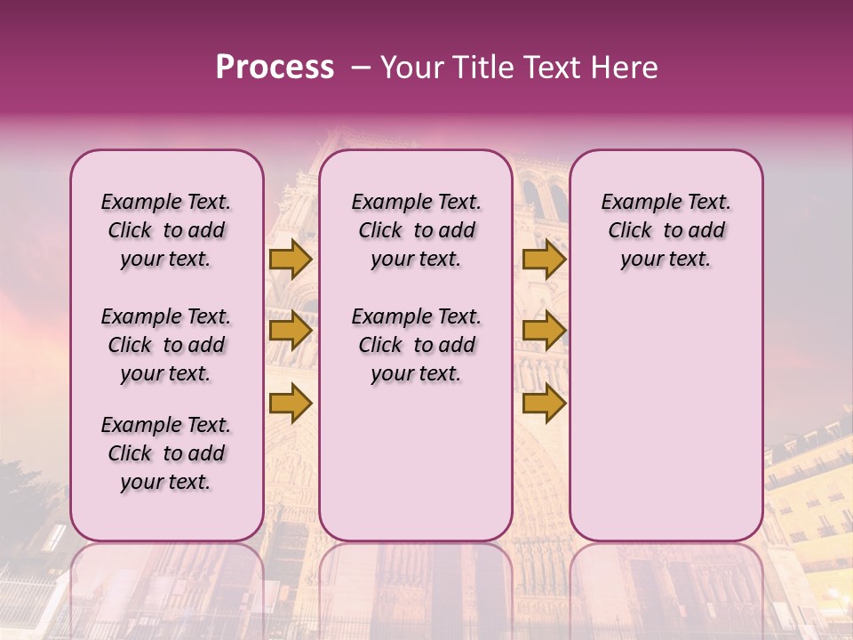 Daybreak Bell Tower Chandelier PowerPoint Template
