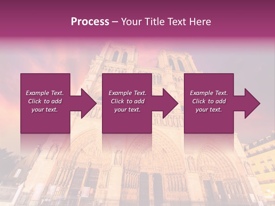 Daybreak Bell Tower Chandelier PowerPoint Template