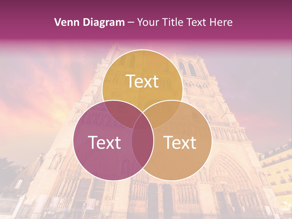 Daybreak Bell Tower Chandelier PowerPoint Template