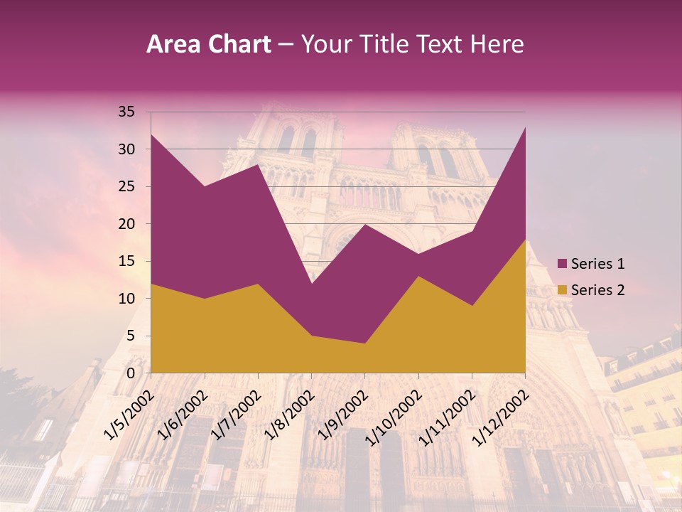 Daybreak Bell Tower Chandelier PowerPoint Template