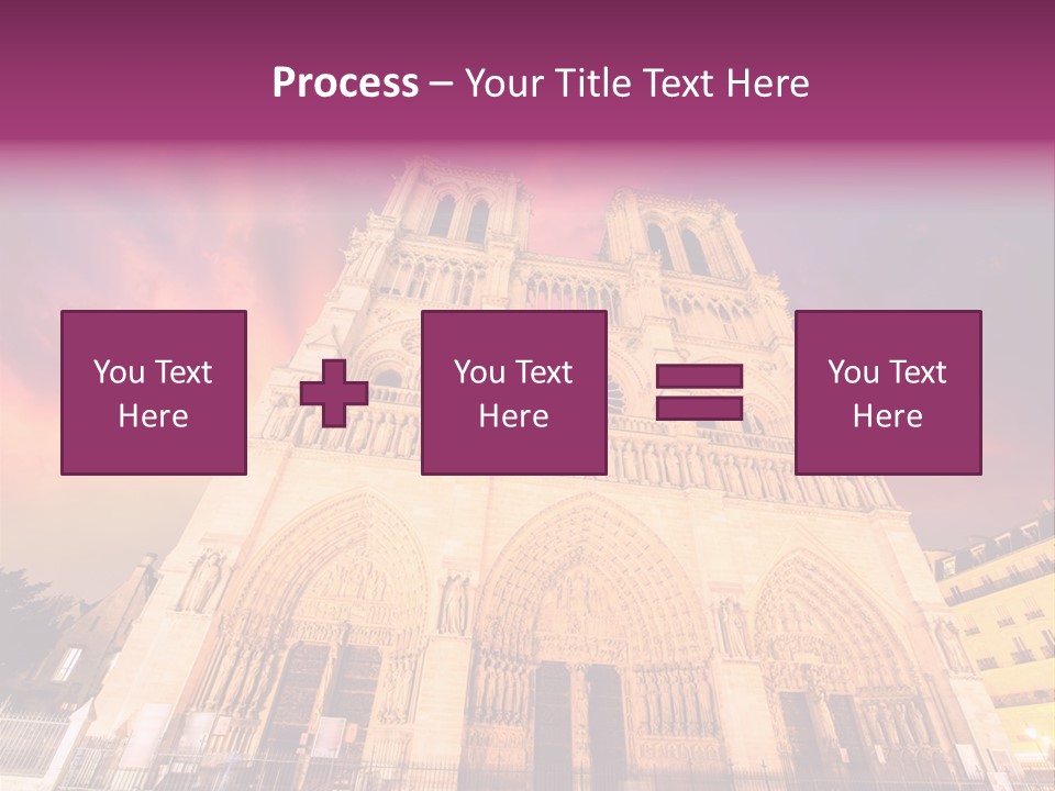 Daybreak Bell Tower Chandelier PowerPoint Template