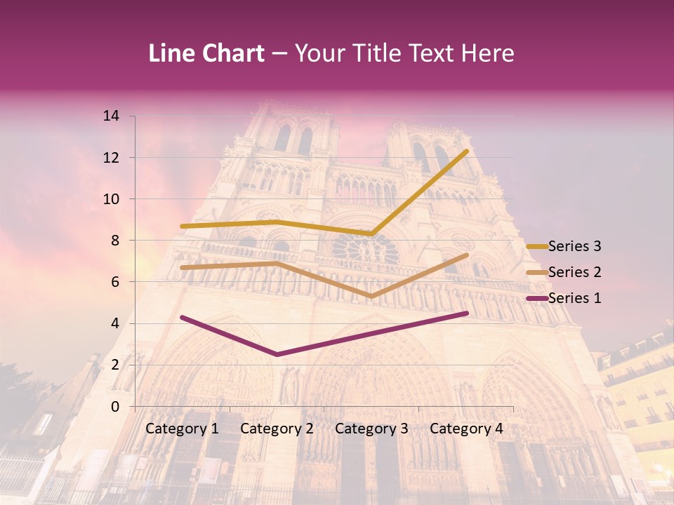 Daybreak Bell Tower Chandelier PowerPoint Template