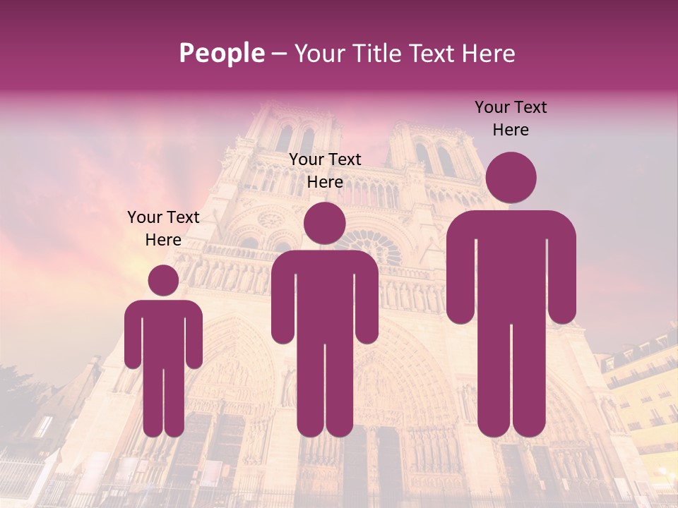 Daybreak Bell Tower Chandelier PowerPoint Template