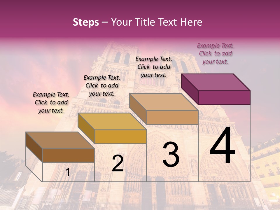 Daybreak Bell Tower Chandelier PowerPoint Template