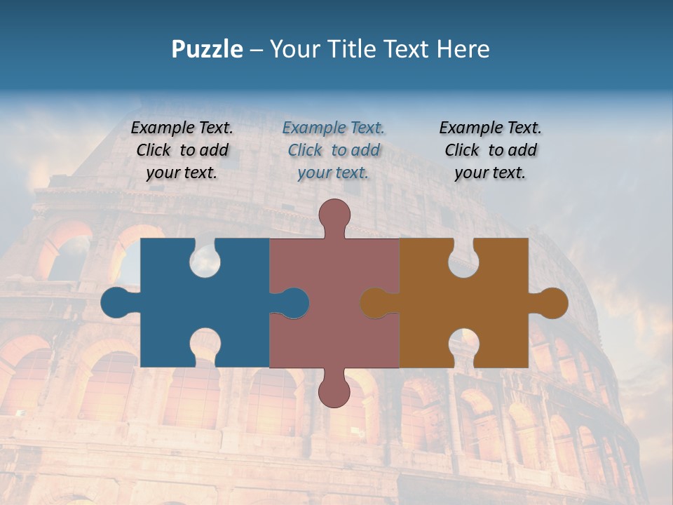 Twilight Sunset Building PowerPoint Template