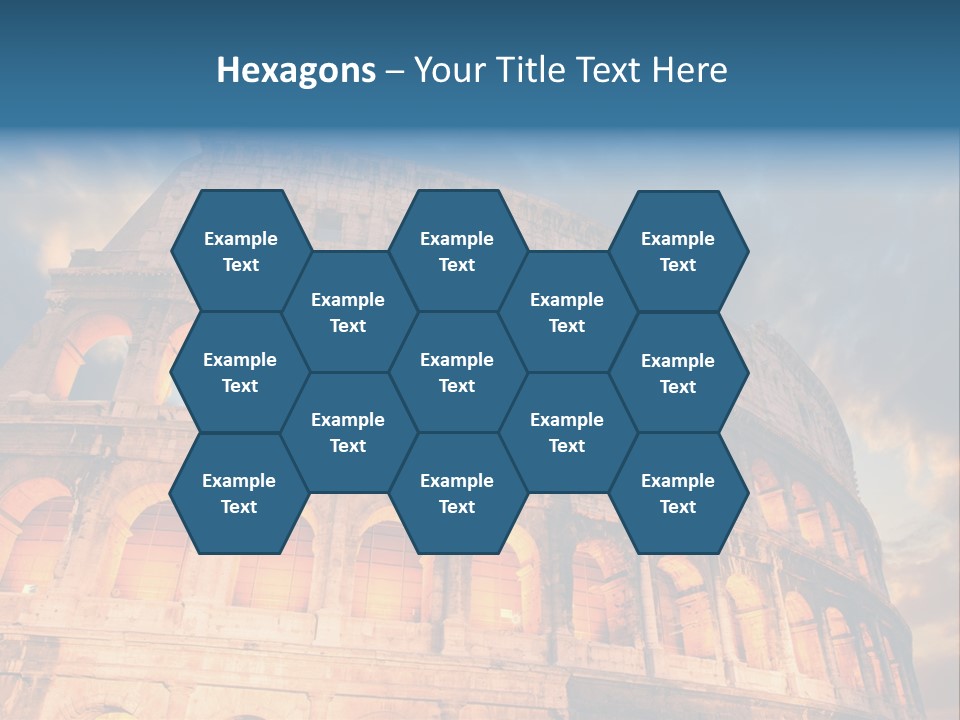 Twilight Sunset Building PowerPoint Template