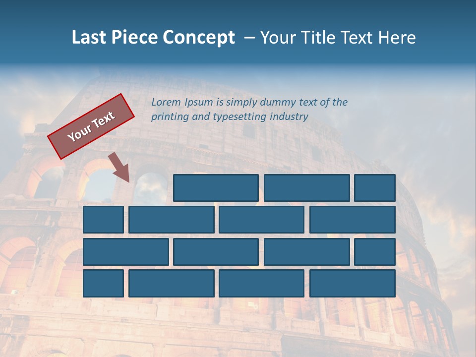 Twilight Sunset Building PowerPoint Template