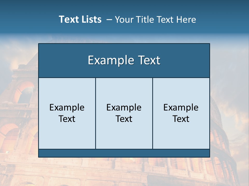 Twilight Sunset Building PowerPoint Template
