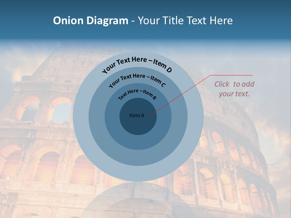 Twilight Sunset Building PowerPoint Template