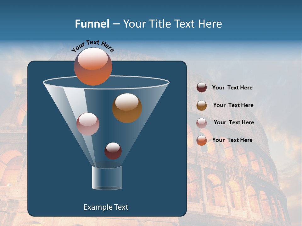 Twilight Sunset Building PowerPoint Template