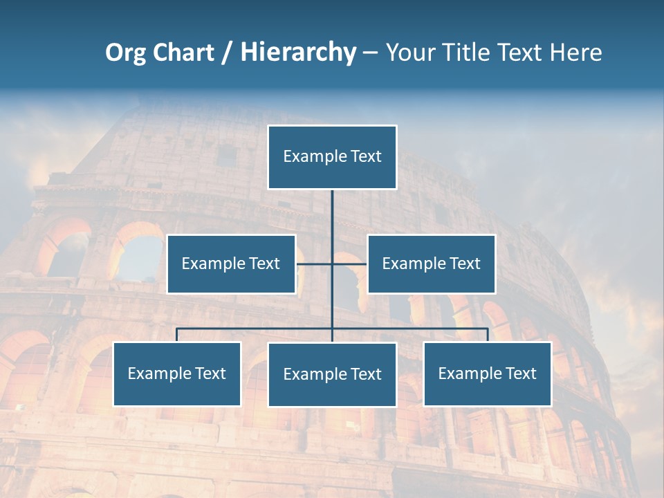 Twilight Sunset Building PowerPoint Template