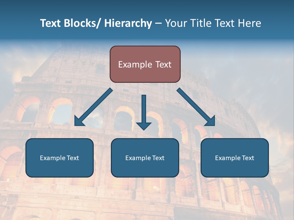 Twilight Sunset Building PowerPoint Template