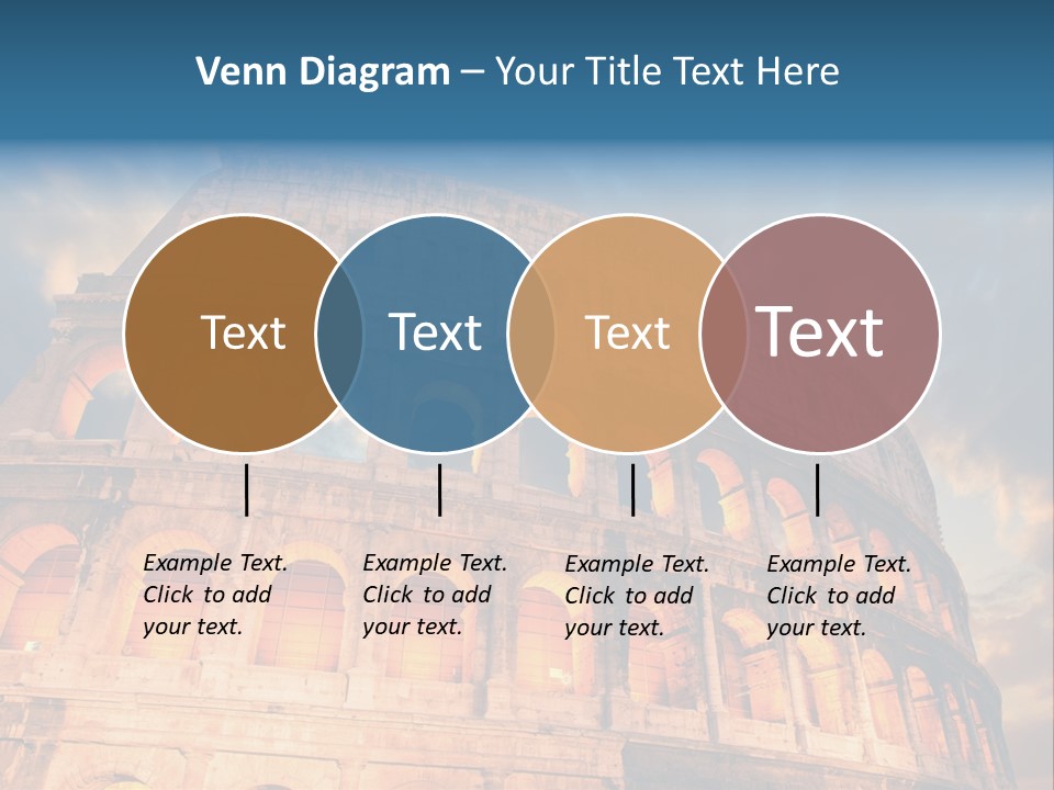 Twilight Sunset Building PowerPoint Template