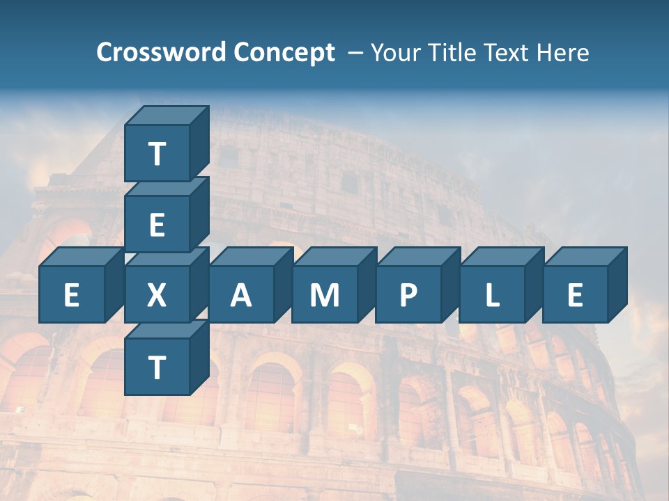 Twilight Sunset Building PowerPoint Template