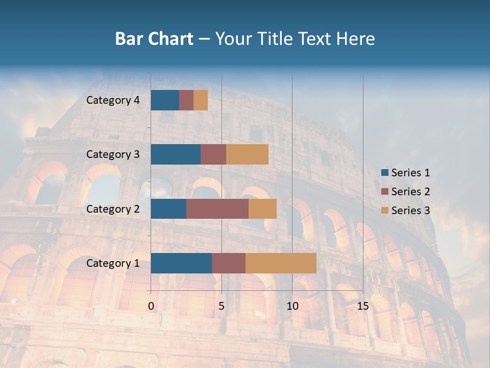 Twilight Sunset Building PowerPoint Template