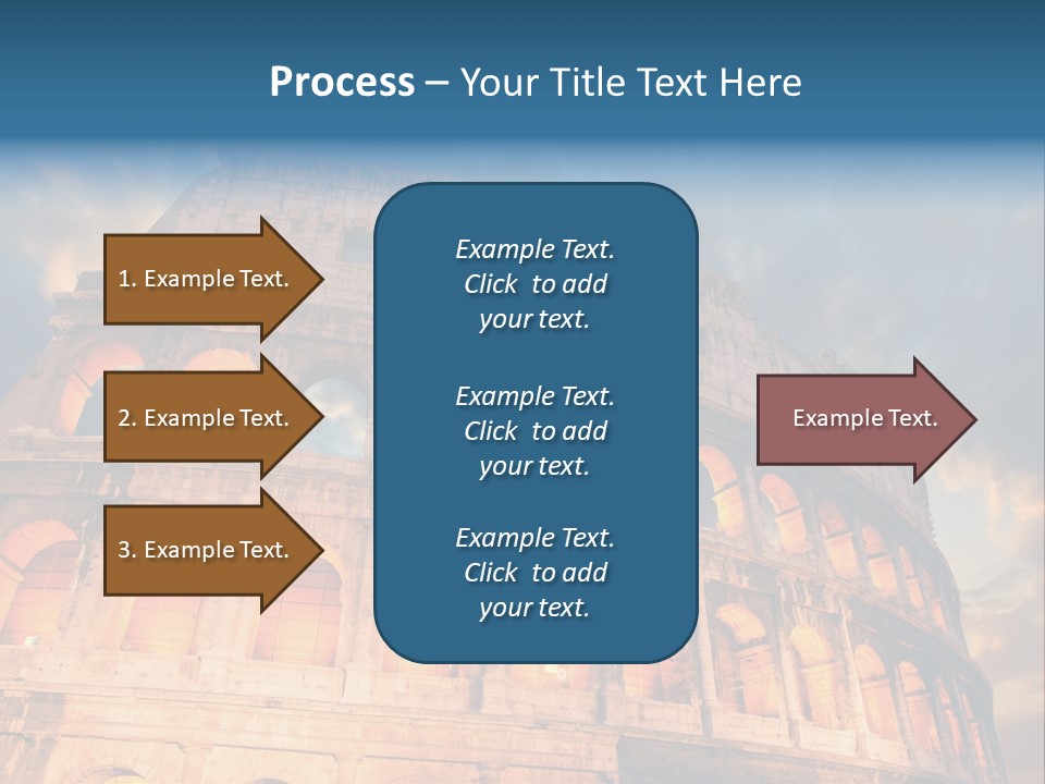 Twilight Sunset Building PowerPoint Template