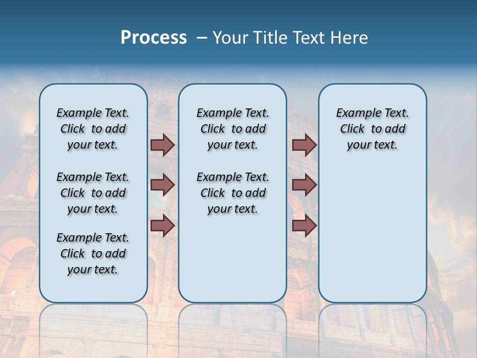 Twilight Sunset Building PowerPoint Template