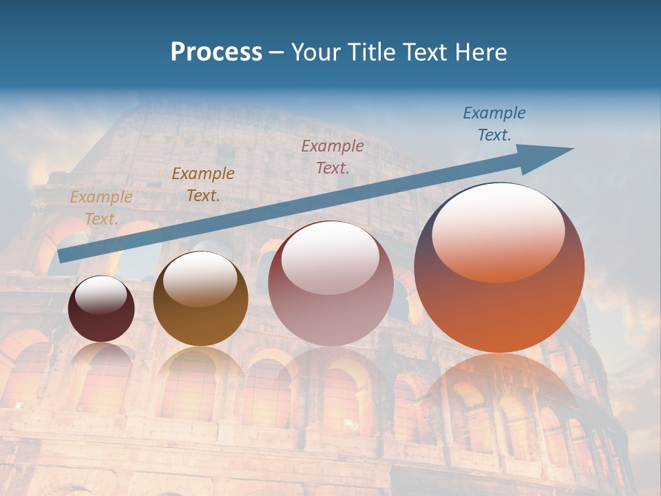 Twilight Sunset Building PowerPoint Template