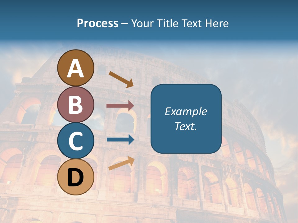 Twilight Sunset Building PowerPoint Template
