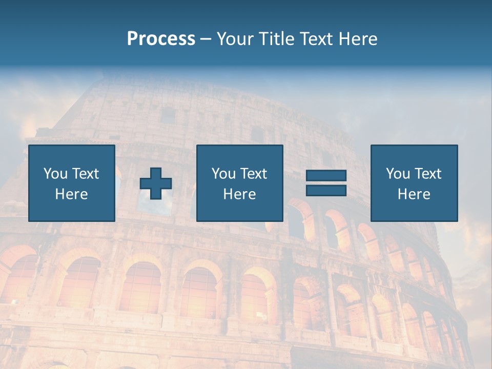 Twilight Sunset Building PowerPoint Template