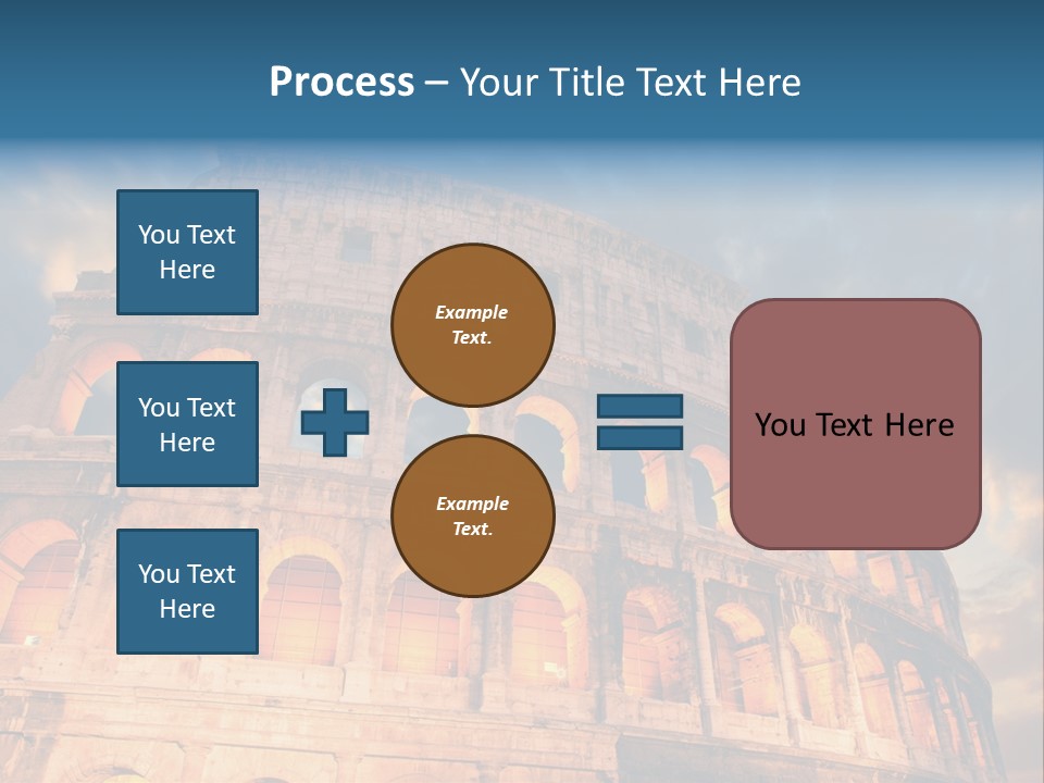 Twilight Sunset Building PowerPoint Template