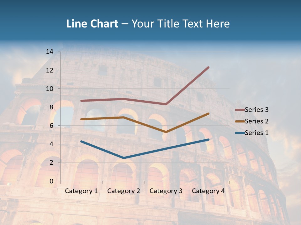 Twilight Sunset Building PowerPoint Template